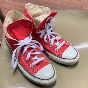 Red converse